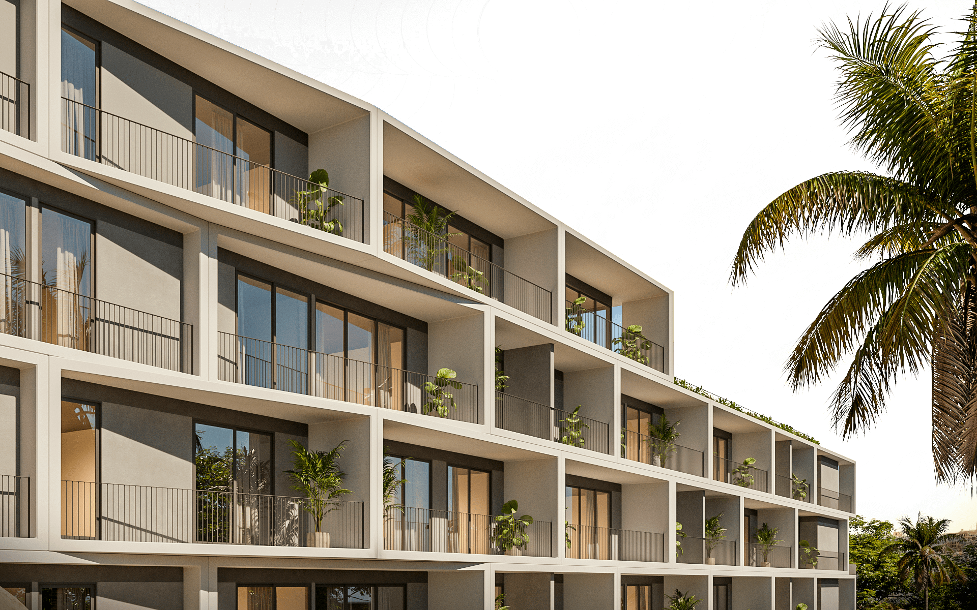 Departamentos vista exterior en Cabo San Lucas