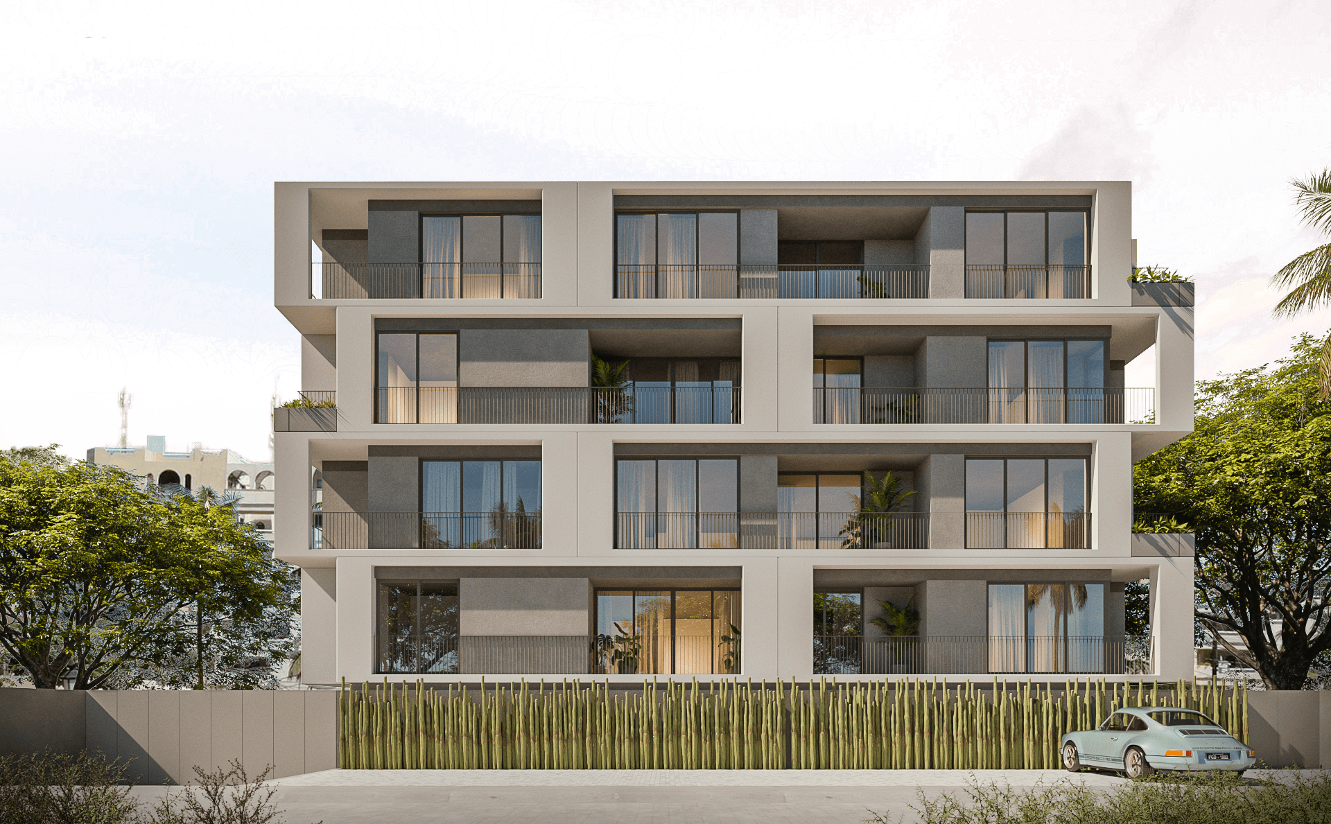 Departamentos vista exterior en Cabo San Lucas